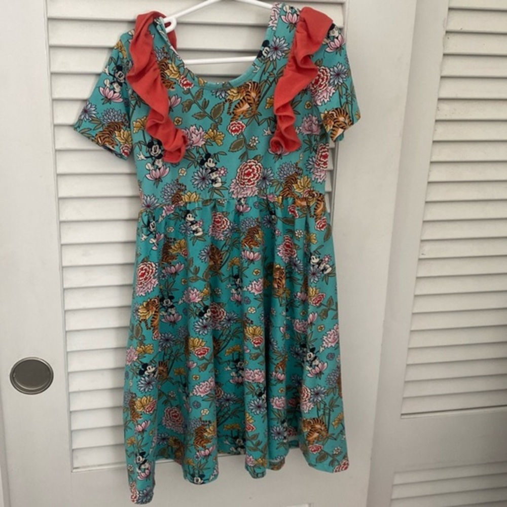 Vintage Mickey Short Sleeve Twirl Dress